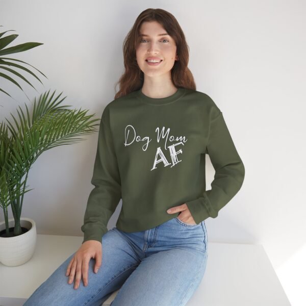 Dog Mom AF Crewneck Sweatshirt - Image 14