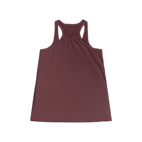 Meditating Doberman Women’s Flowy Racerback Tank – Lightweight Relaxed Fit, Supports Doberman Rescue - Image 9