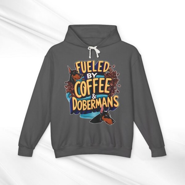 Coffee & Dobermans Lightweight Hoodie