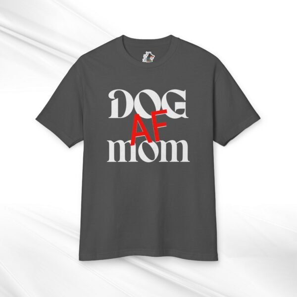 Dog Mom AF Unisex Heavyweight Cotton Tee - Image 9