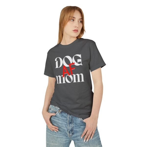 Dog Mom AF Unisex Heavyweight Cotton Tee - Image 10
