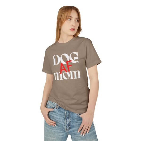 Dog Mom AF Unisex Heavyweight Cotton Tee - Image 6