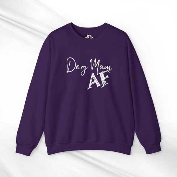 Dog Mom AF Crewneck Sweatshirt - Image 9