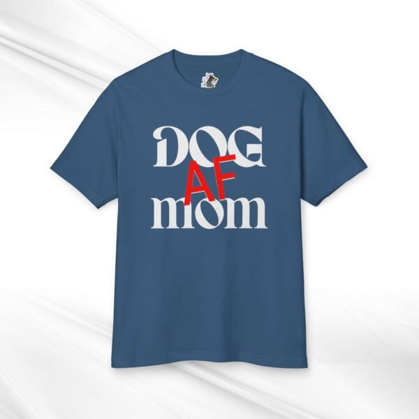 Dog Mom AF Unisex Heavyweight Cotton Tee - Image 7