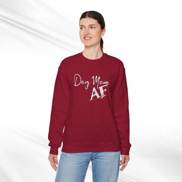 Dog Mom AF Crewneck Sweatshirt - Image 16