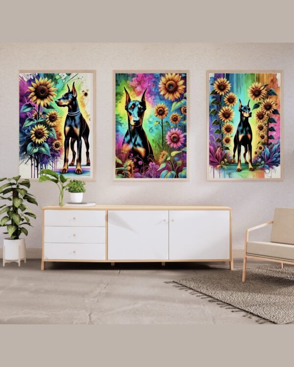 Digital Wall Art Bundle | Guardians in Bloom Collection | Instant Download