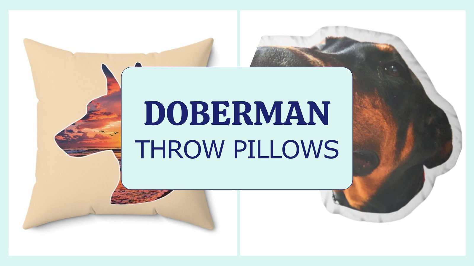 Throw Pillows & Shaped Pillows