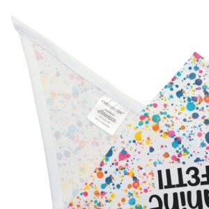 Paint-Splatter “It’s Not Dog Hair, It’s Canine Confetti” Dog Bandana
