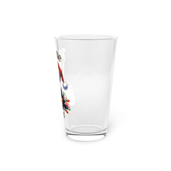 Deck the Paws Doberman Holiday Pint Glass – 16oz of Christmas Sass - Image 3
