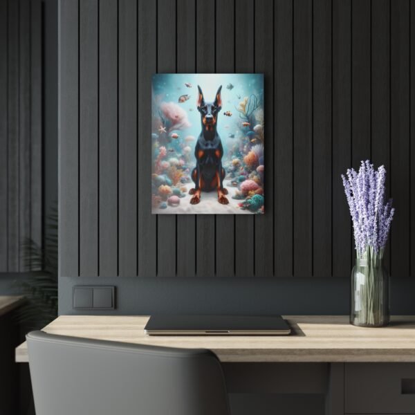 Acrylic Print "Doberman Marine Majesty" – Luxury Wall Art from the Doberman Enchantment Series - Image 3
