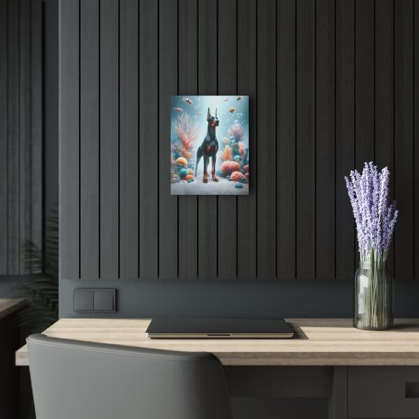 Acrylic Print "Doberman Reef Reverie" – Luxury Wall Art from the Doberman Enchantment Series - Image 7