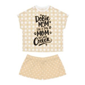 Dobie Mom Pajama Shorts Set – Cozy, Cute, and Way Cooler