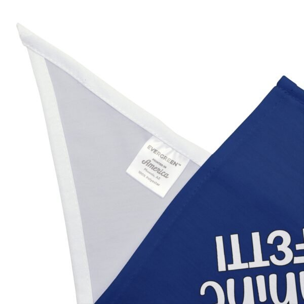 Royal Blue “It’s Not Dog Hair, It’s Canine Confetti” Dog Bandana - Image 2