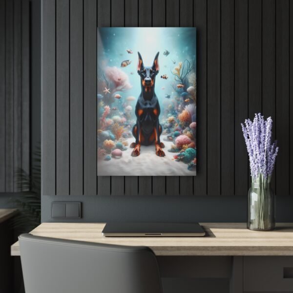Acrylic Print "Doberman Marine Majesty" – Luxury Wall Art from the Doberman Enchantment Series - Image 9
