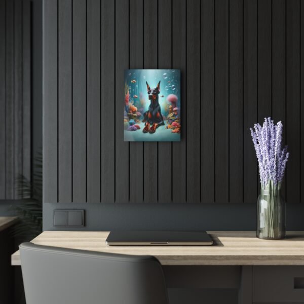 Acrylic Print “Doberman Oceanic Aura” – Luxury Wall Art from the Doberman Enchantment Series - Image 7