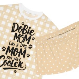 Dobie Mom Pajama Shorts Set – Cozy, Cute, and Way Cooler