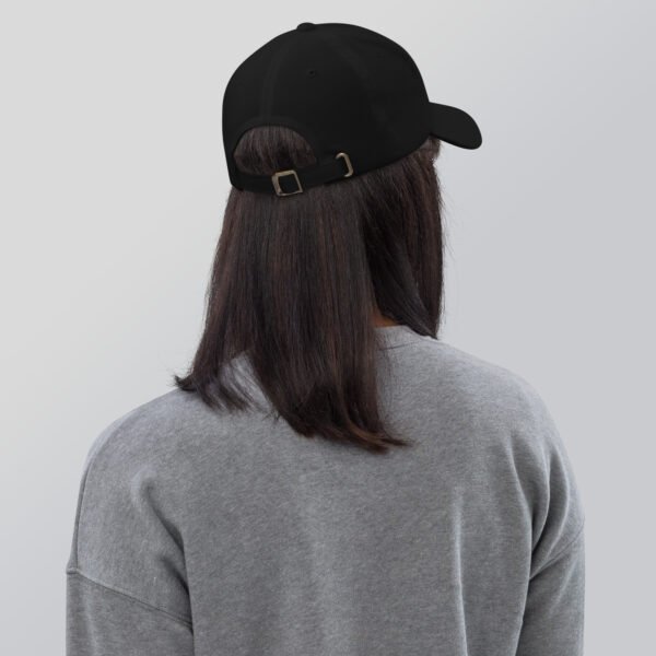 Monochrome “DOBERMAN” Embroidered Dad Hat – Low Profile Cotton Cap for Dobie Loyalists - Image 2