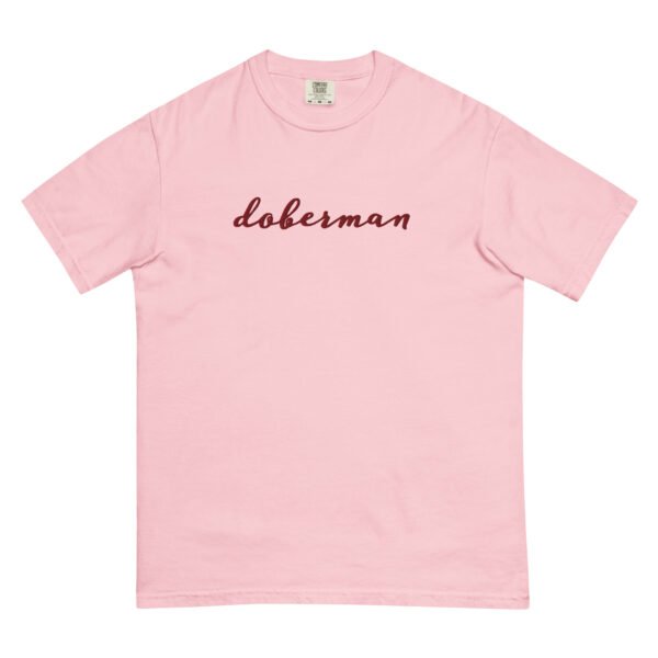 Embroidered “doberman” Comfort Colors Tee – Garment-Dyed Heavyweight Shirt for Dobie Moms - Image 16