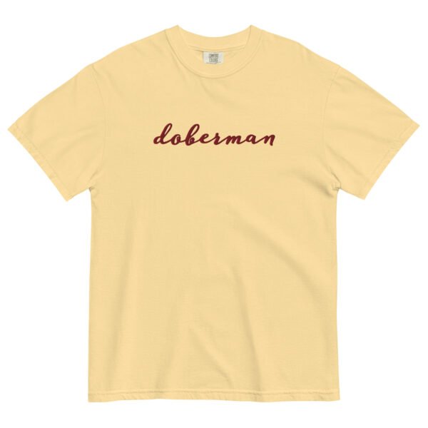 Embroidered “doberman” Comfort Colors Tee – Garment-Dyed Heavyweight Shirt for Dobie Moms - Image 13