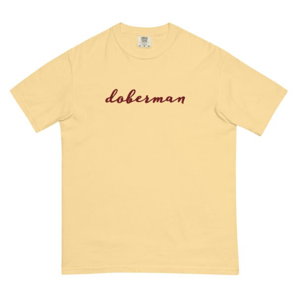 Embroidered “doberman” Comfort Colors Tee – Garment-Dyed Heavyweight Shirt for Dobie Moms - Image 18