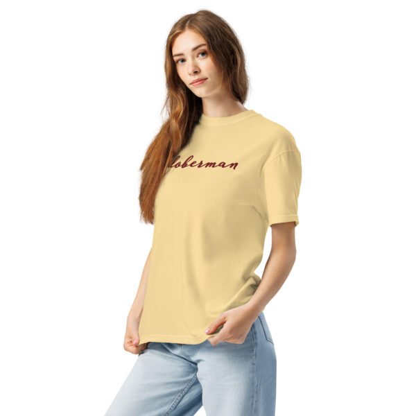 Embroidered “doberman” Comfort Colors Tee – Garment-Dyed Heavyweight Shirt for Dobie Moms - Image 8