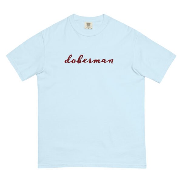 Embroidered “doberman” Comfort Colors Tee – Garment-Dyed Heavyweight Shirt for Dobie Moms - Image 19