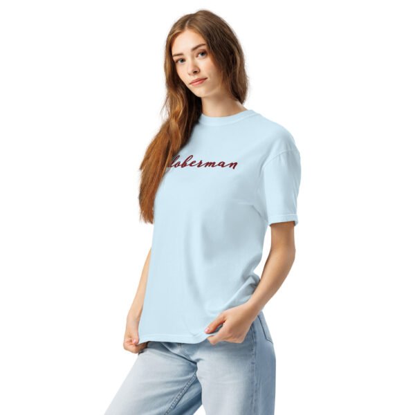 Embroidered “doberman” Comfort Colors Tee – Garment-Dyed Heavyweight Shirt for Dobie Moms - Image 10