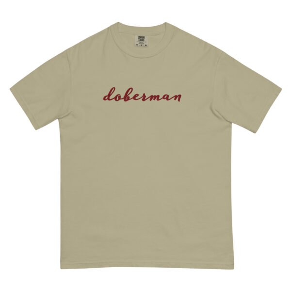 Embroidered “doberman” Comfort Colors Tee – Garment-Dyed Heavyweight Shirt for Dobie Moms - Image 15
