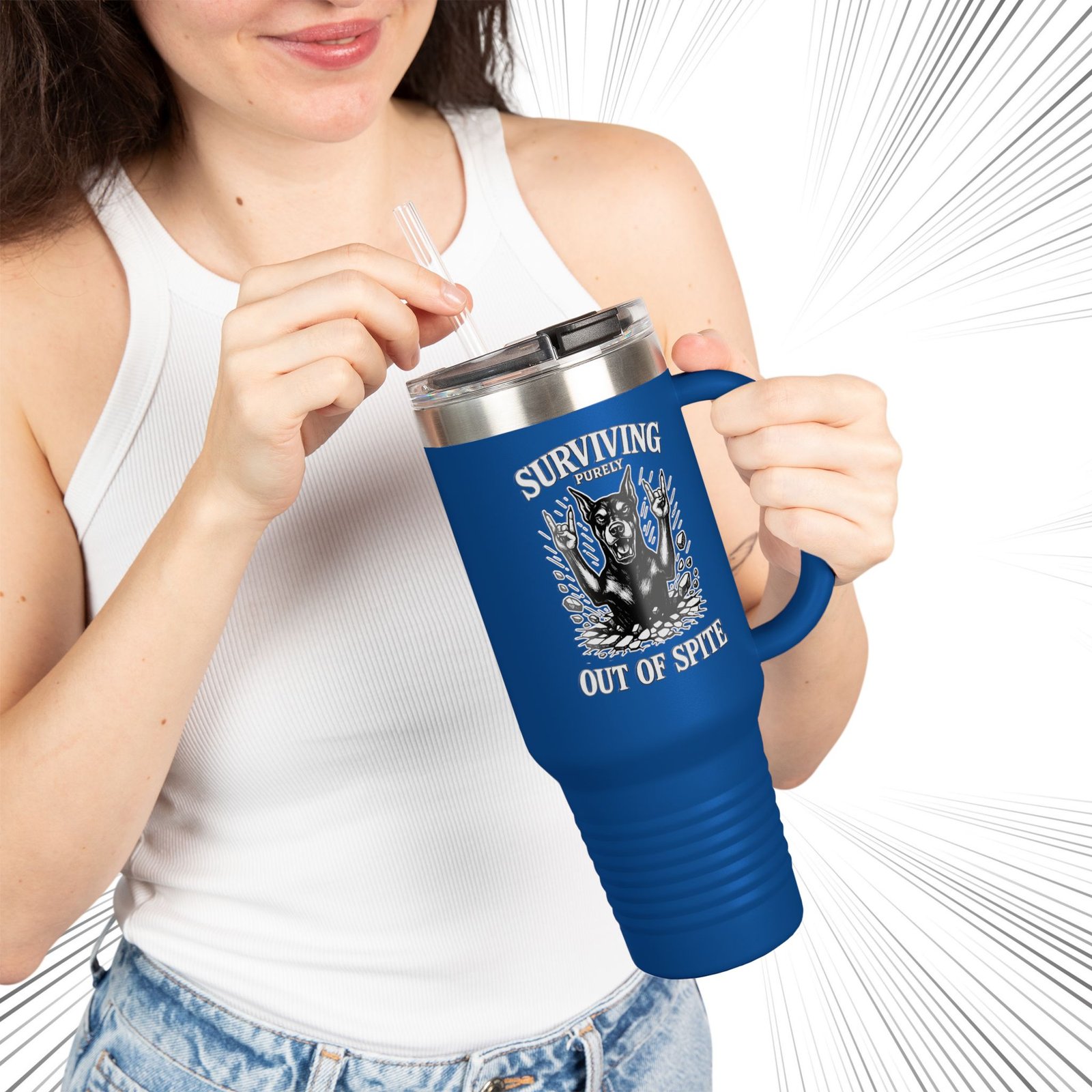 DoberMerch Insulated Travel Cup - Image 20