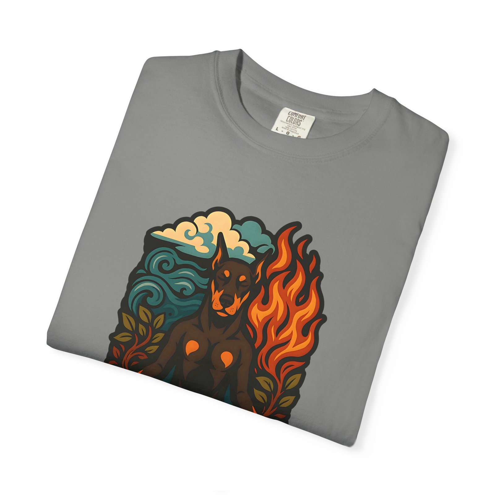 Elemental Doberman Garment-Dyed T-Shirt - Image 15