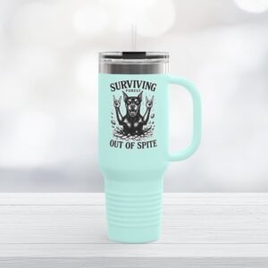 DoberMerch Insulated Travel Cup