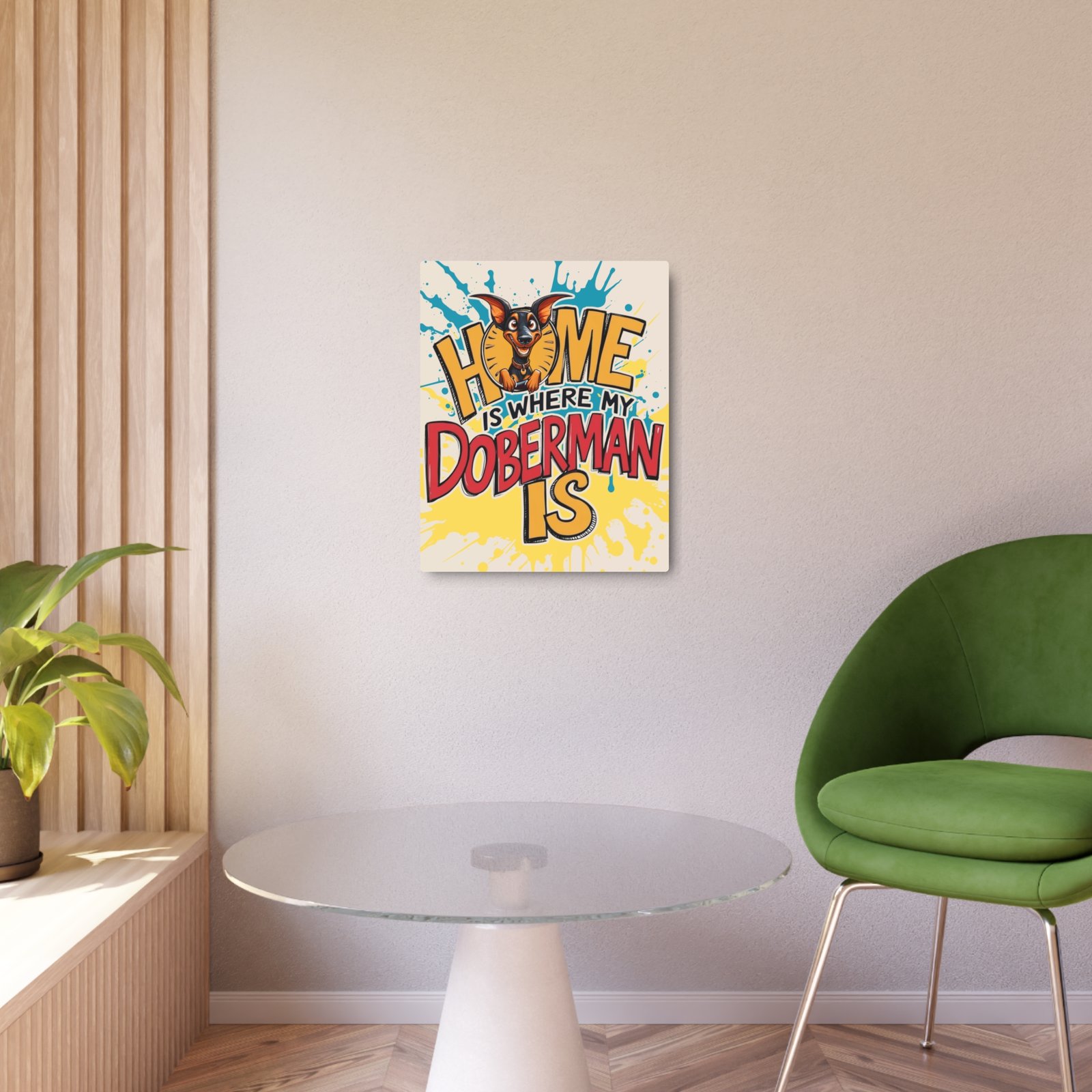 Funny Doberman Home Metal Art Sign - Pet Lover's Decor - Image 11