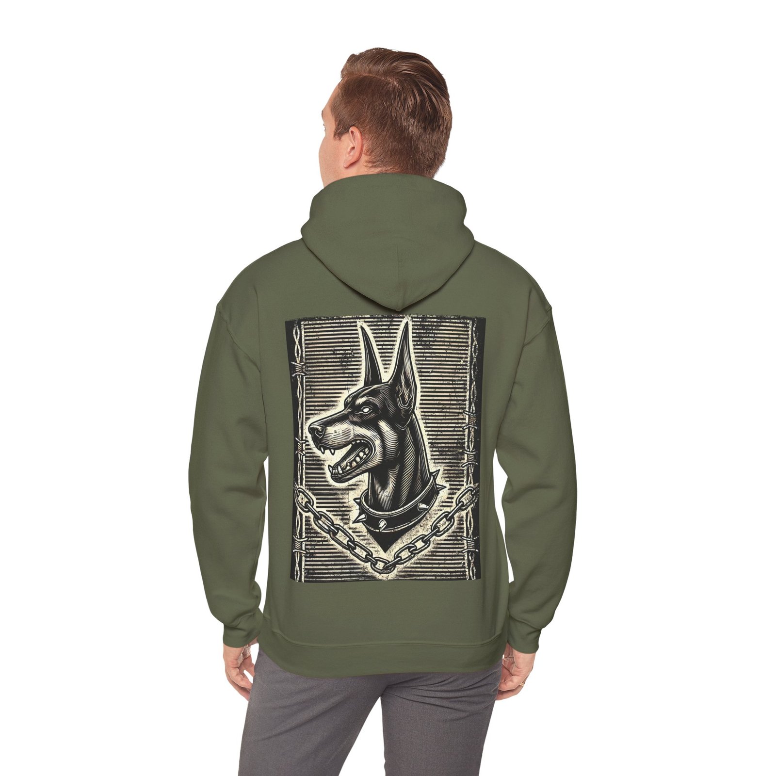 Doberman AF Hooded Sweatshirt - Image 8