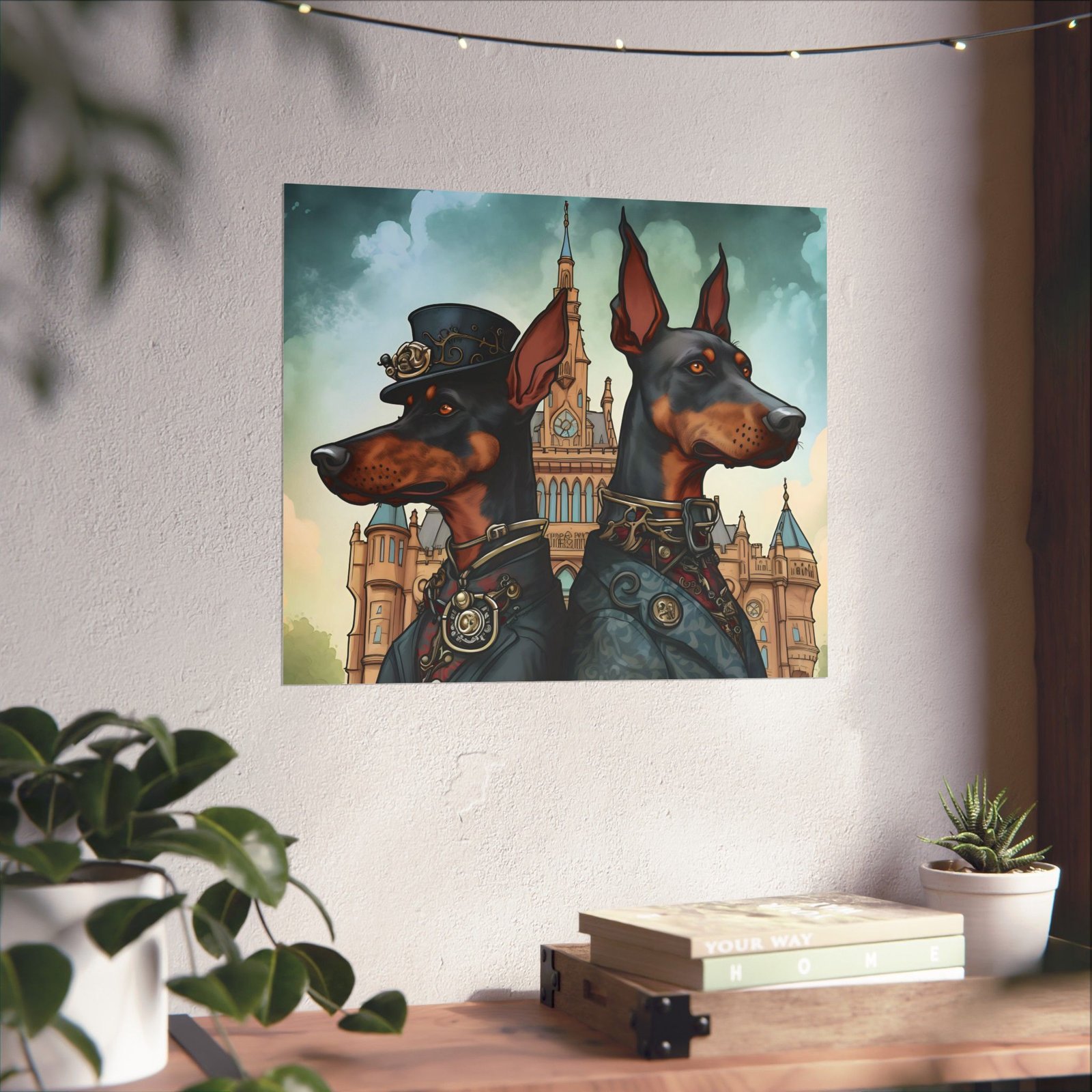 Steampunk DoberDuo - Image 3