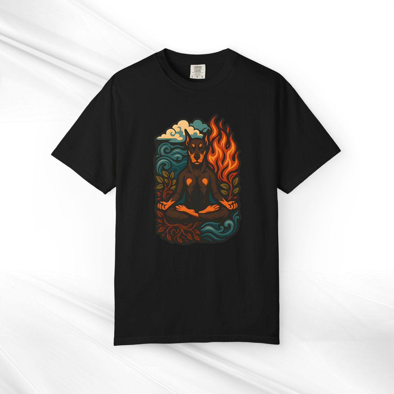 Elemental Doberman Garment-Dyed T-Shirt - Image 17