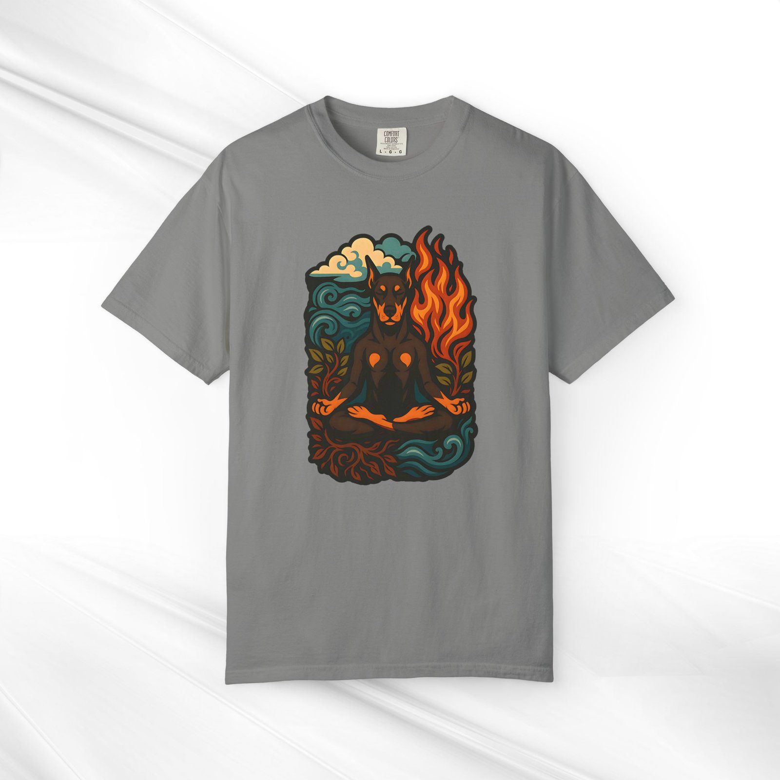 Elemental Doberman Garment-Dyed T-Shirt - Image 13