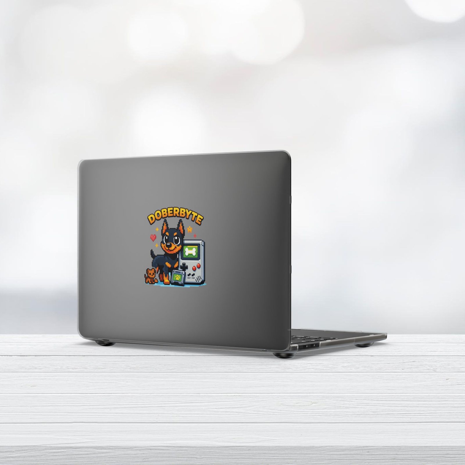 Dobberbyte Doberman Matte MacBook Case