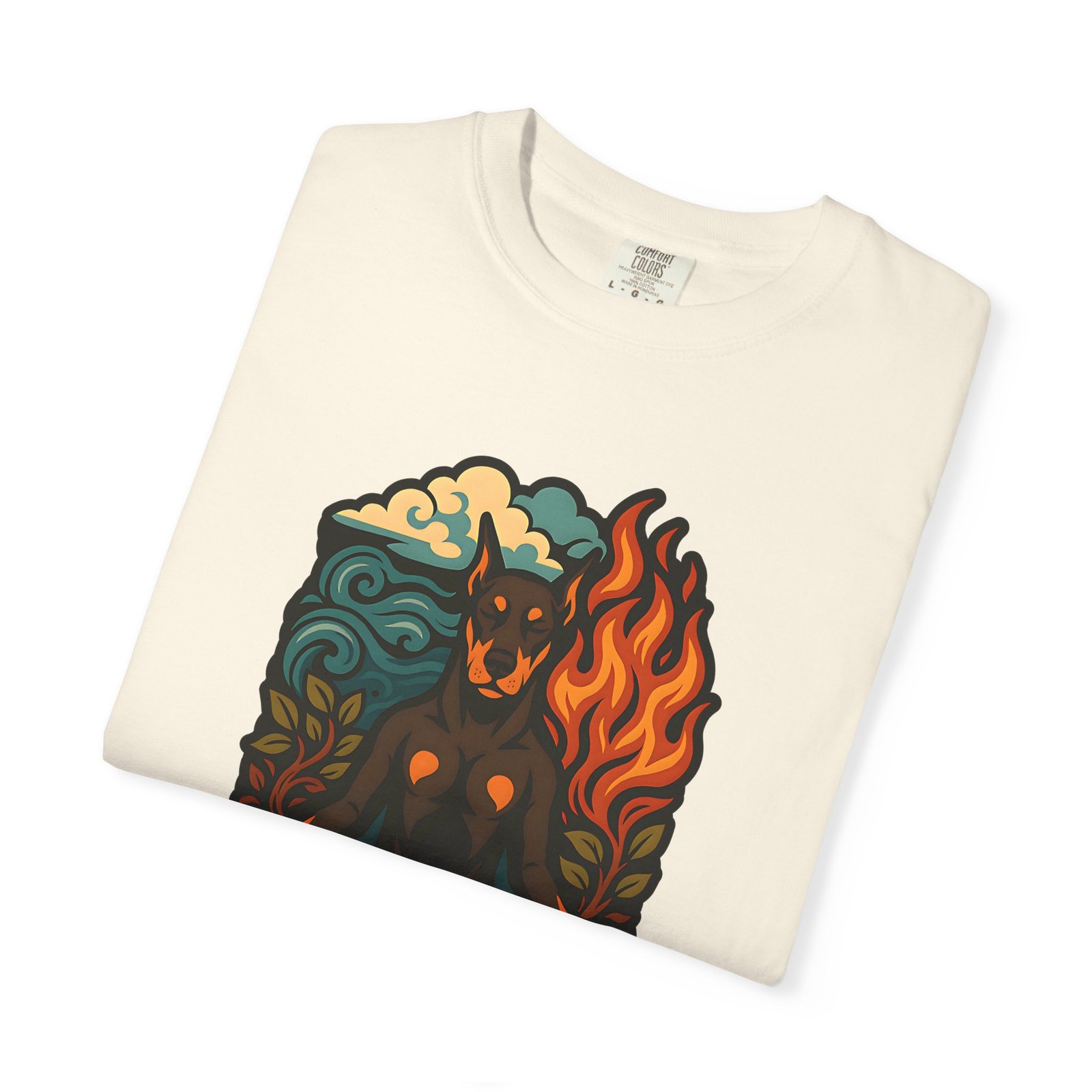 Elemental Doberman Garment-Dyed T-Shirt - Image 7