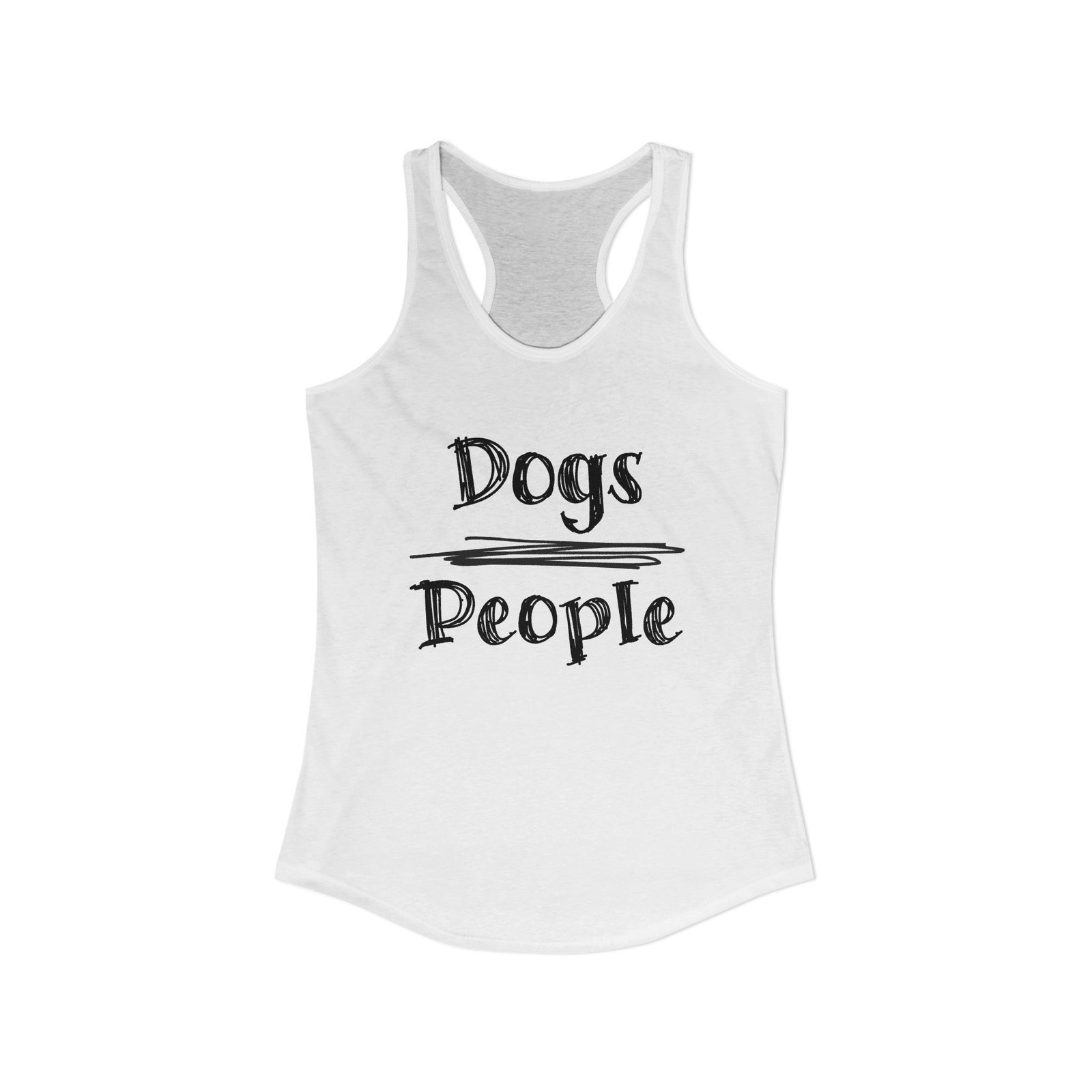 Dogs Over People Tank Top - Image 2