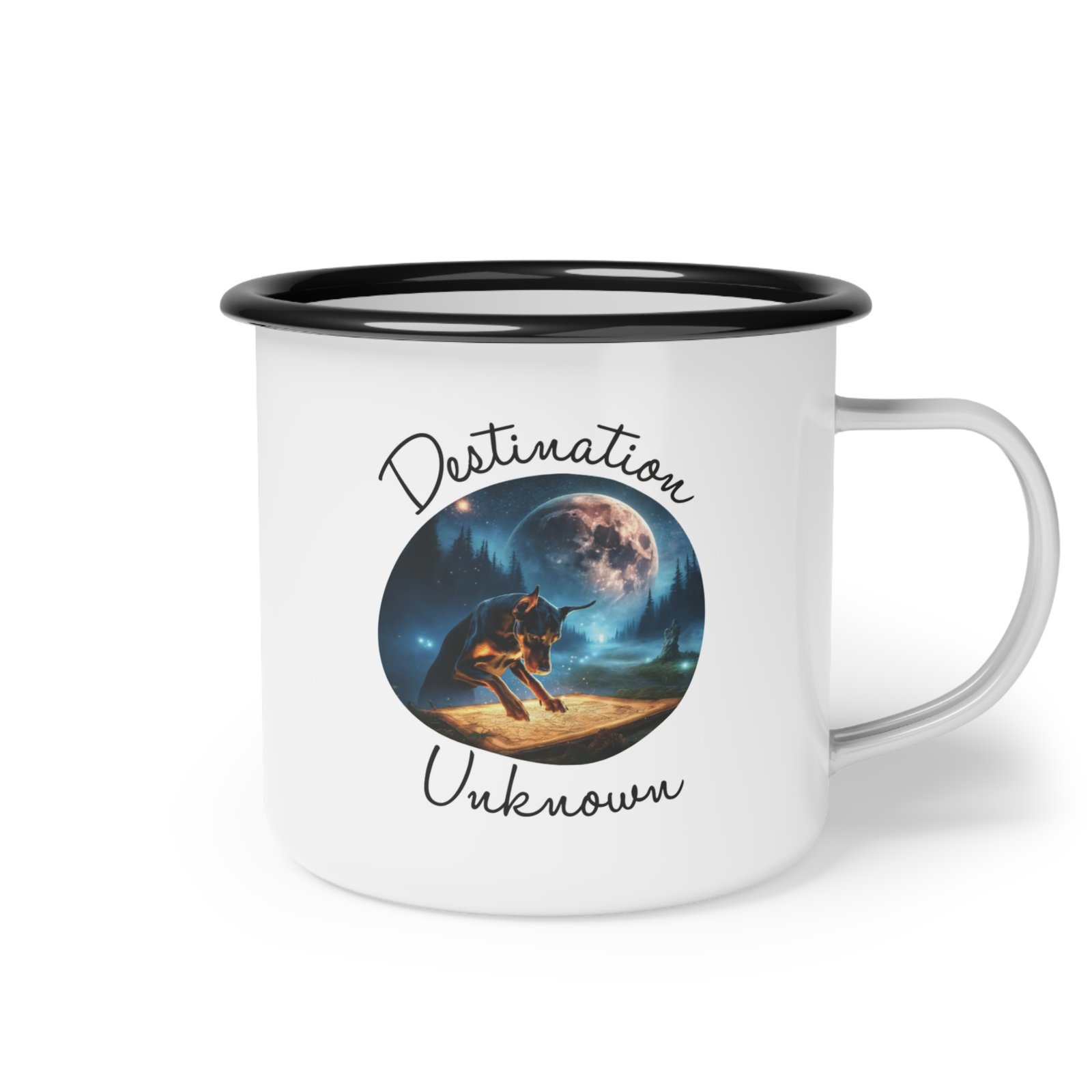 Doberman Camp Mug Destination Unknown - Image 4