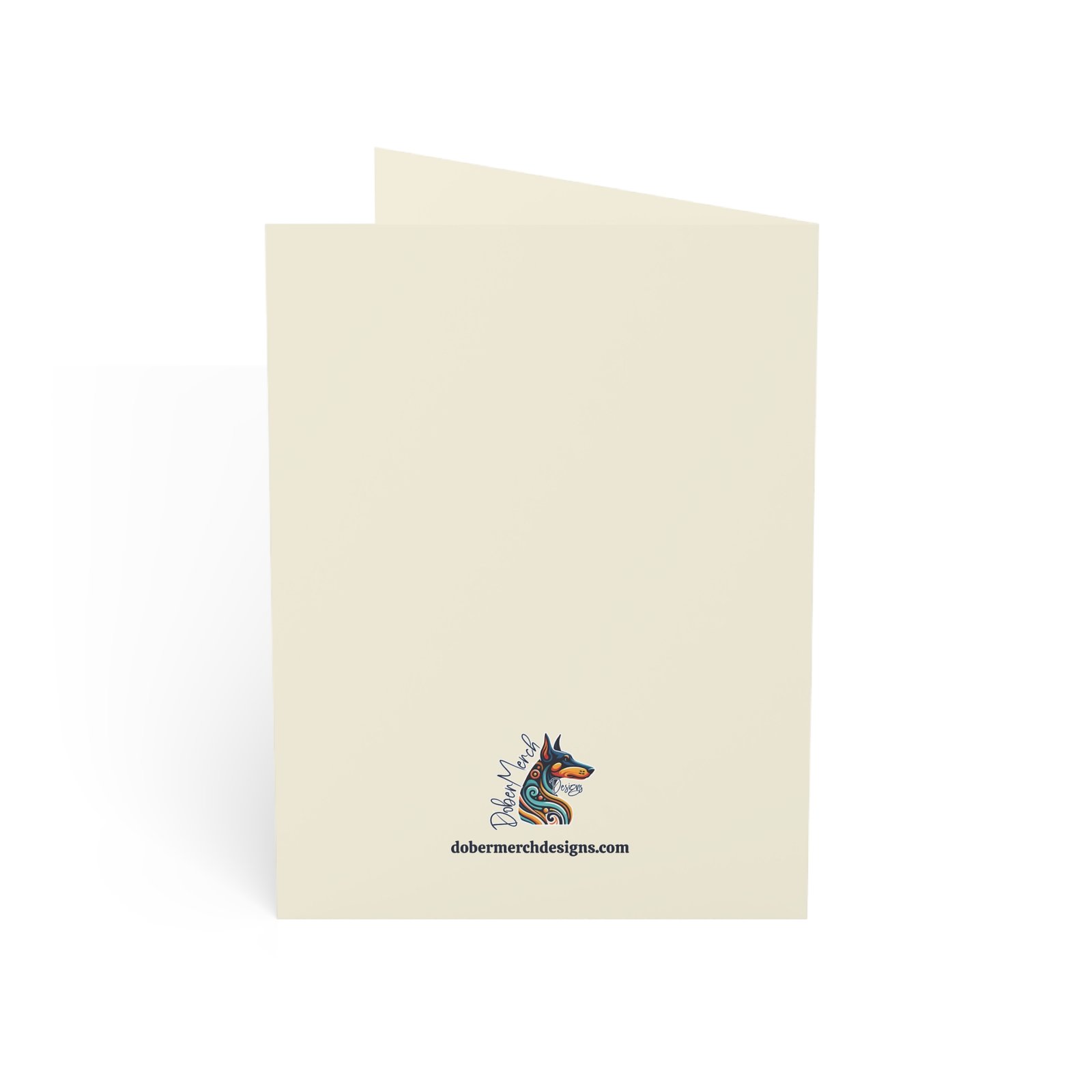 Festive Doberman Delight Christmas Card - Image 2