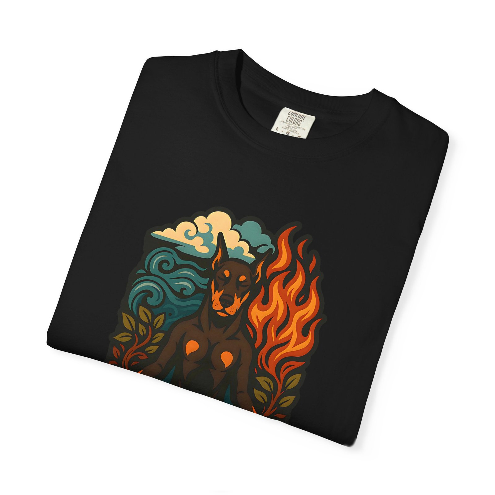 Elemental Doberman Garment-Dyed T-Shirt - Image 19
