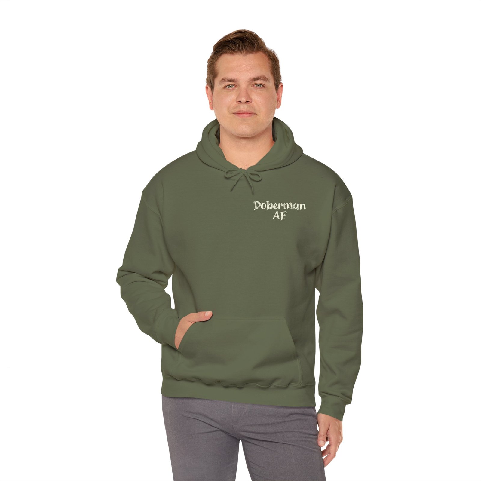 Doberman AF Hooded Sweatshirt - Image 7