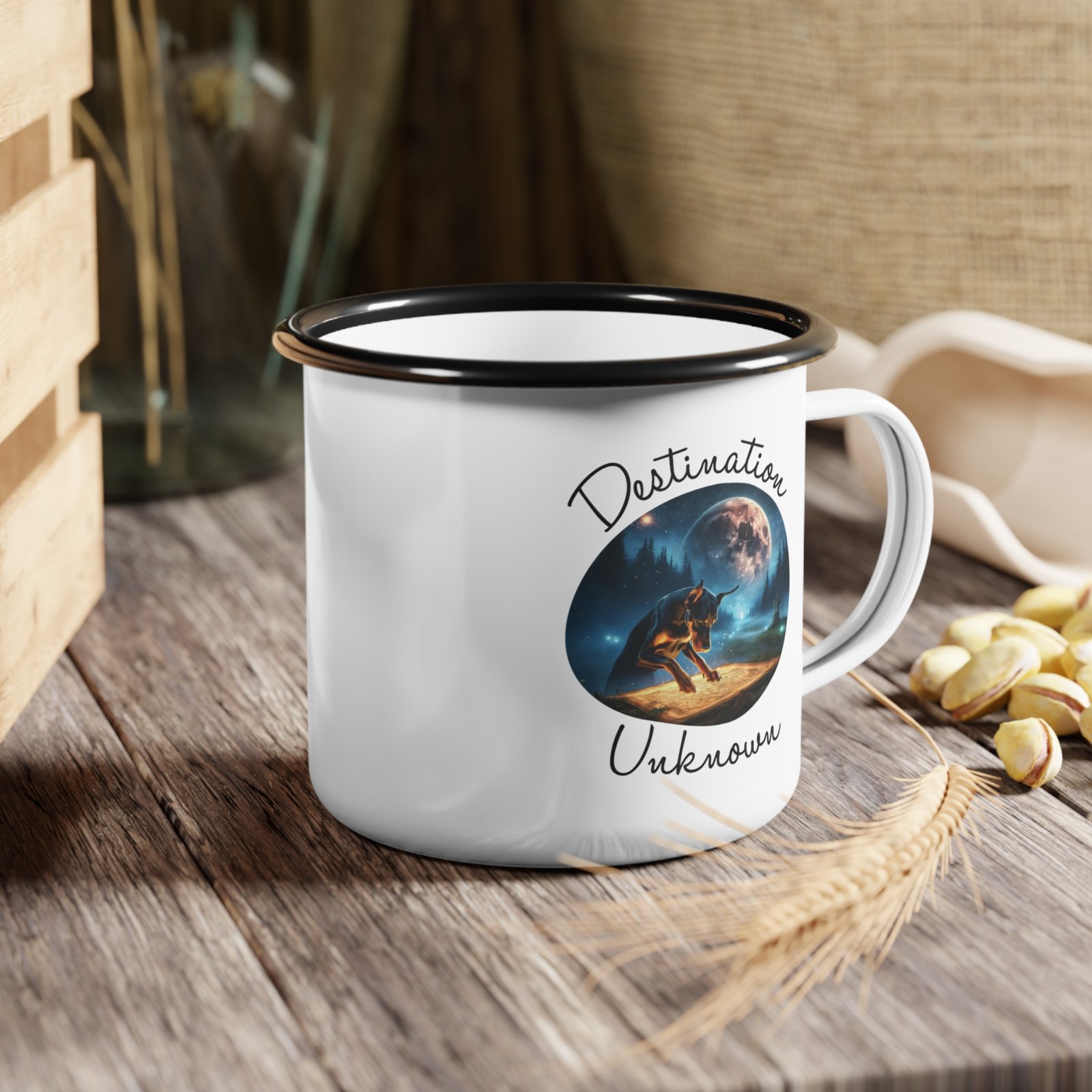 Doberman Camp Mug Destination Unknown - Image 2