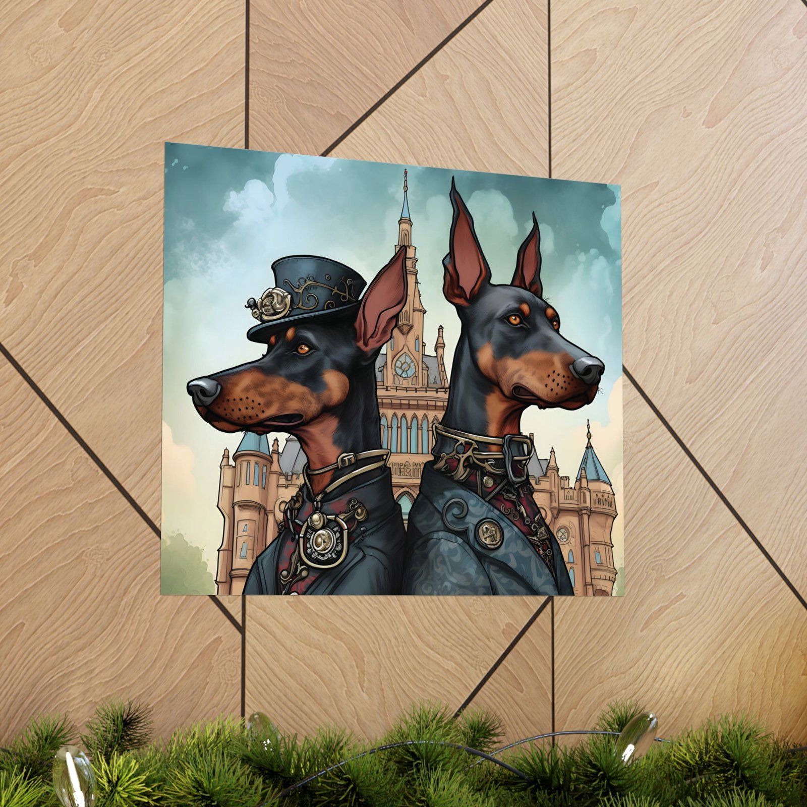 Steampunk DoberDuo - Image 4