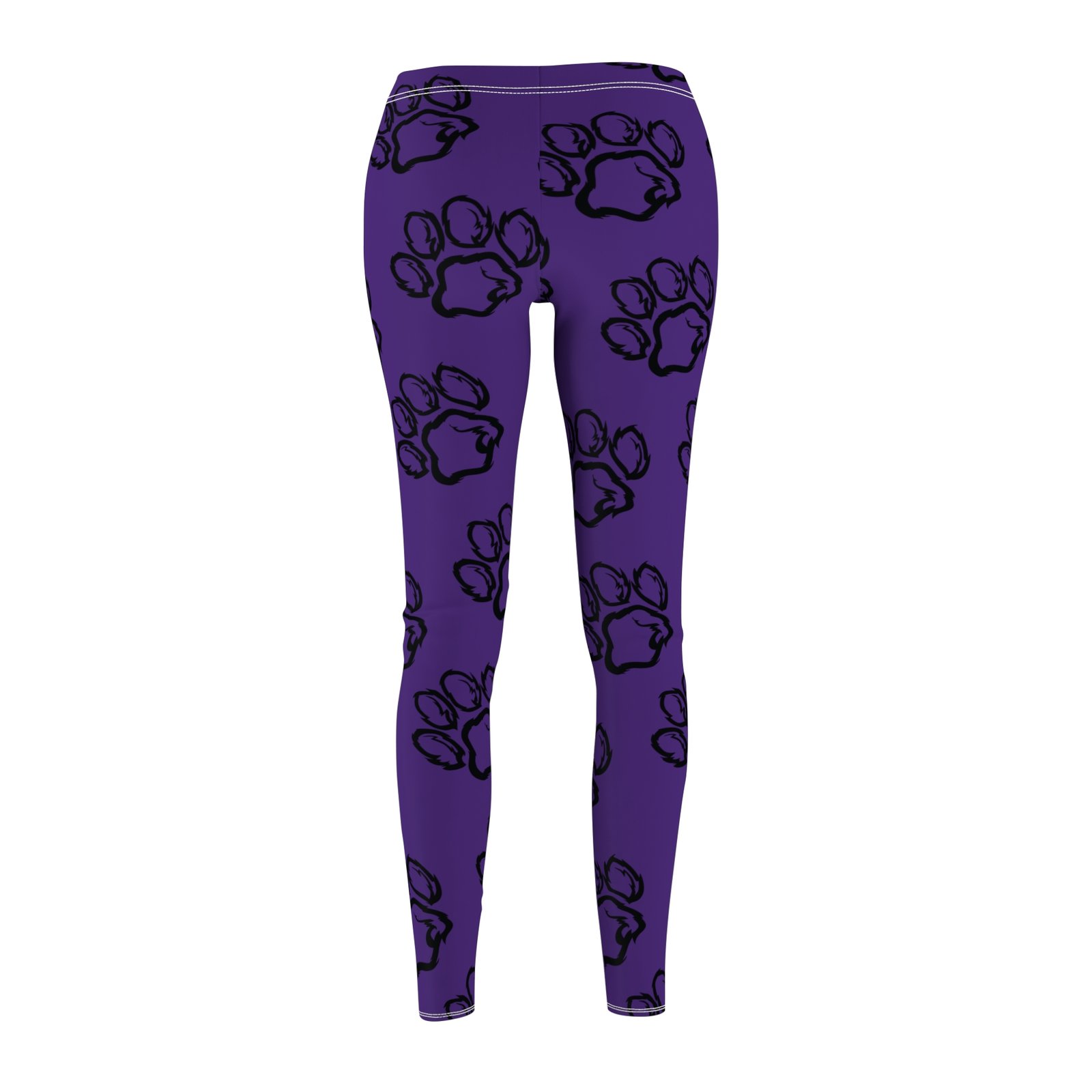 Purple Paws & Play Leggings - Image 2
