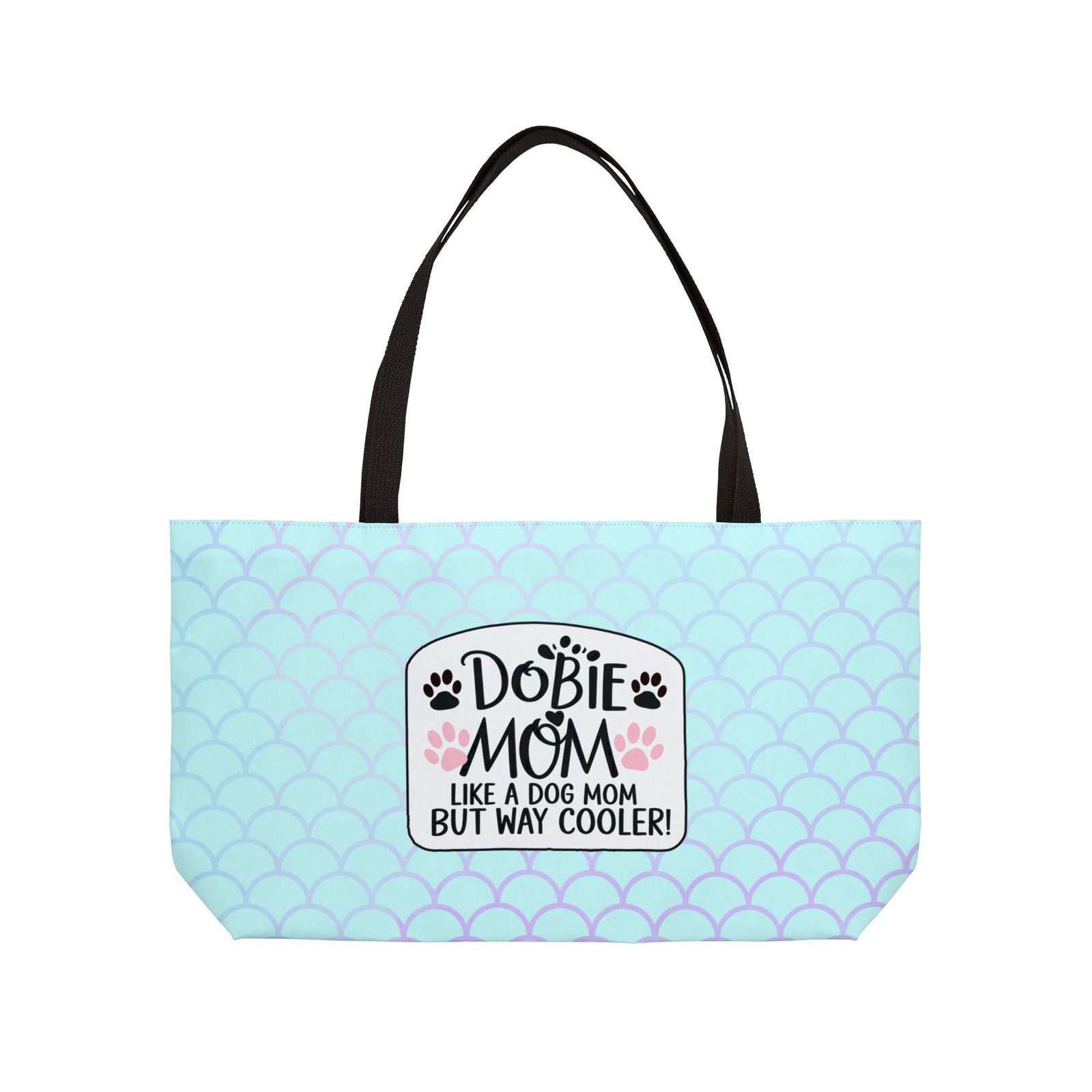 Mermaid Soul Dobie Mom Weekender Tote Bag - Image 2