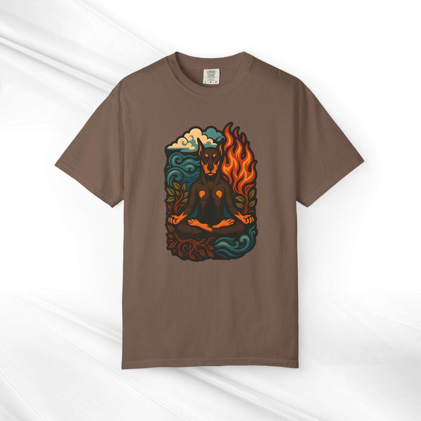 Elemental Doberman Garment-Dyed T-Shirt - Image 9