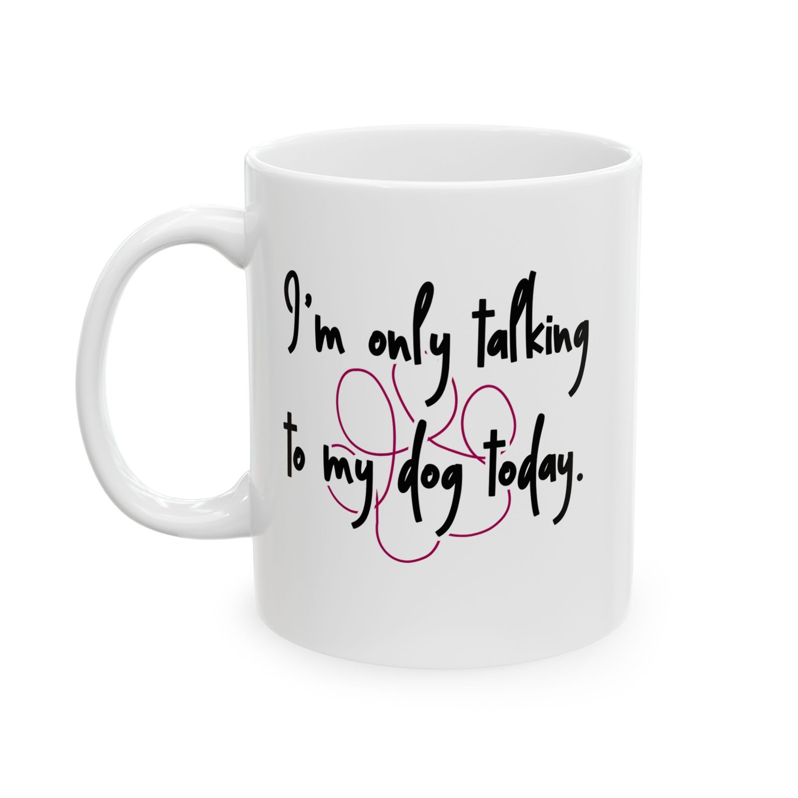 Ceramic Mug for Dog Moms - Introverted Pet Parent Collection - Image 4