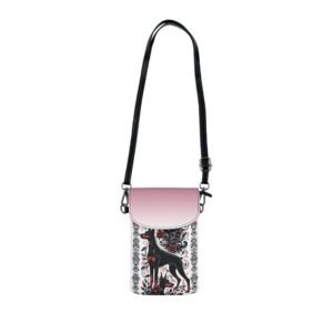 Victorian Elegance Doberman Cell Phone Wallet